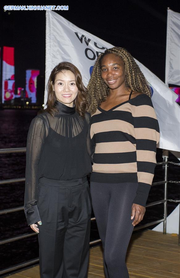 (SP)CHINA-WUHAN-TENNIS-LI NA-VENUS WILLIAMS(CN)