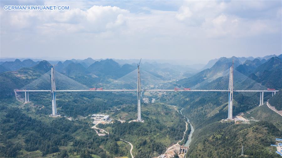 CHINA-GUIZHOU-PINGTANG BRIDGE-CONSTRUCTION-CLOSURE (CN)