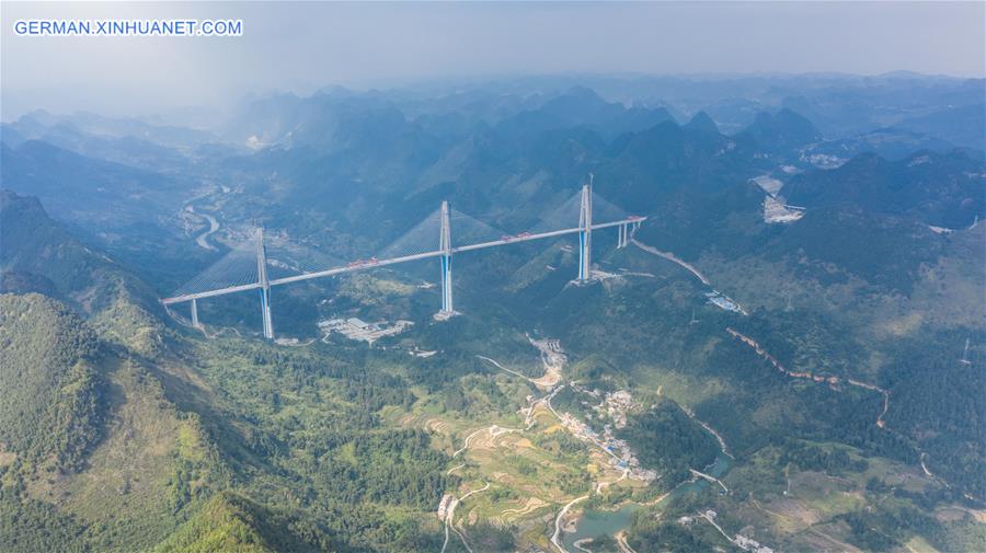 CHINA-GUIZHOU-PINGTANG BRIDGE-CONSTRUCTION-CLOSURE (CN)
