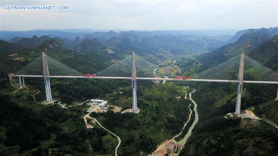 CHINA-GUIZHOU-PINGTANG BRIDGE-CONSTRUCTION-CLOSURE (CN)