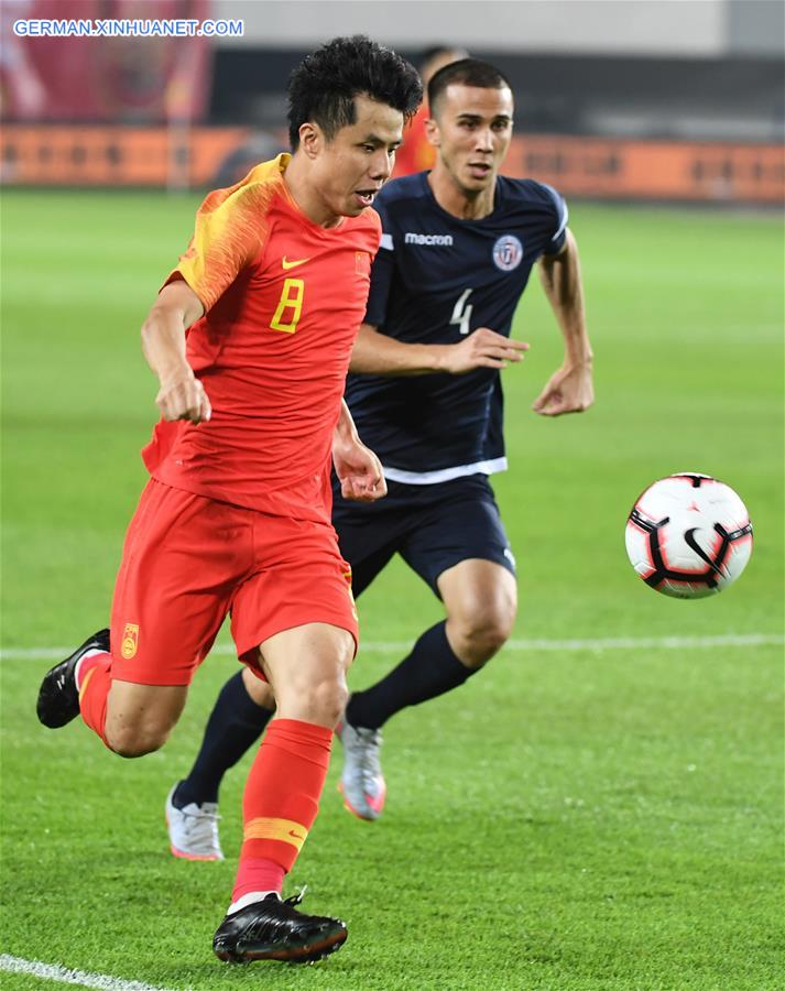 (SP)CHINA-GUANGZHOU-SOCCER-2022 FIFA WORLD CUP QUALIFIER-GROUP A-CHN VS GUM(CN)