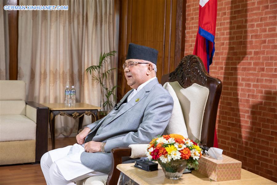 NEPAL-KATHMANDU-NEPALI PM-INTERVIEW