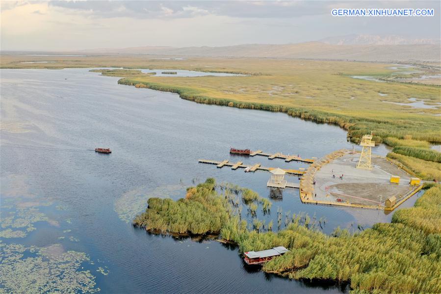 CHINA-XINJIANG-BOSTEN LAKE-SCENERY(CN)