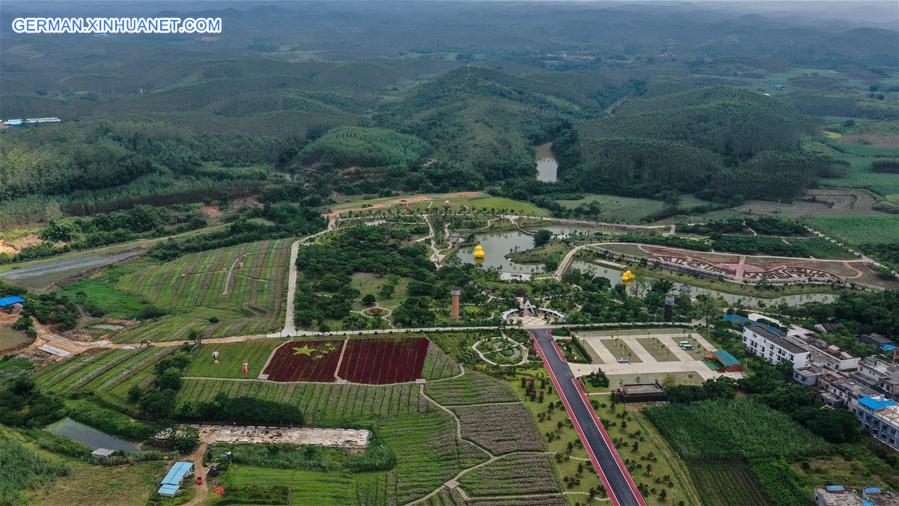 CHINA-GUANGXI-AUTUMN-AERIAL VIEW (CN)