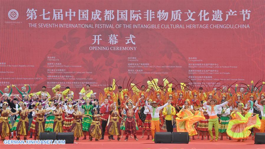 CHINA-SICHUAN-CHENGDU-INTANGIBLE CULTURAL HERITAGE-FESTIVAL (CN)