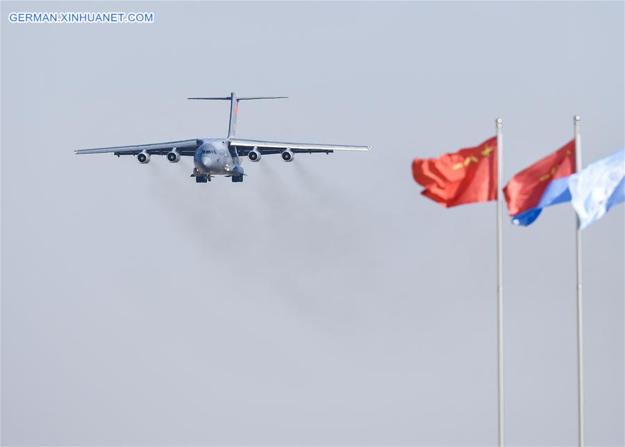 CHINA-JILIN-CHANGCHUN-J-20-Y-20-FLIGHT DEMONSTRATION (CN)