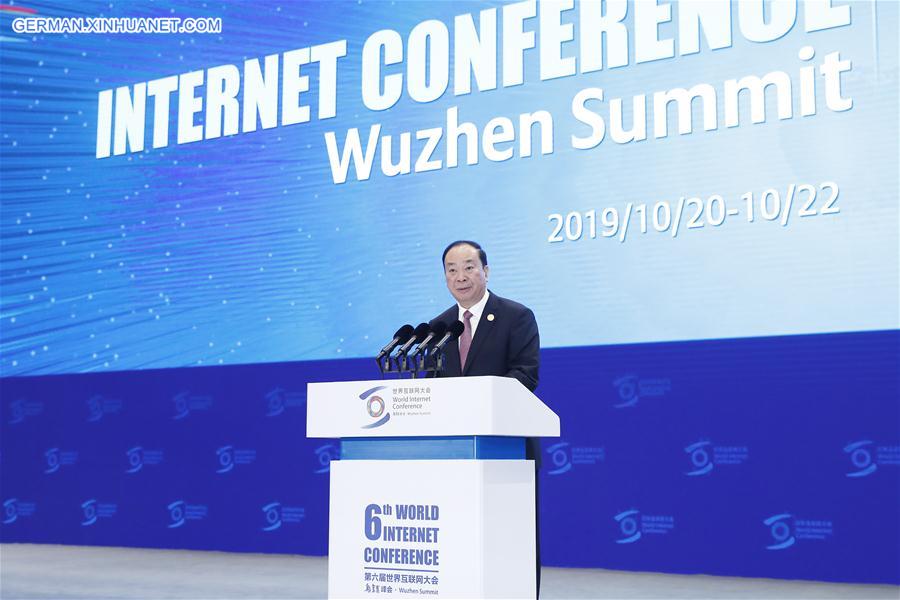 CHINA-ZHEJIANG-WUZHEN-HUANG KUNMING-WORLD INTERNET CONFERENCE (CN)