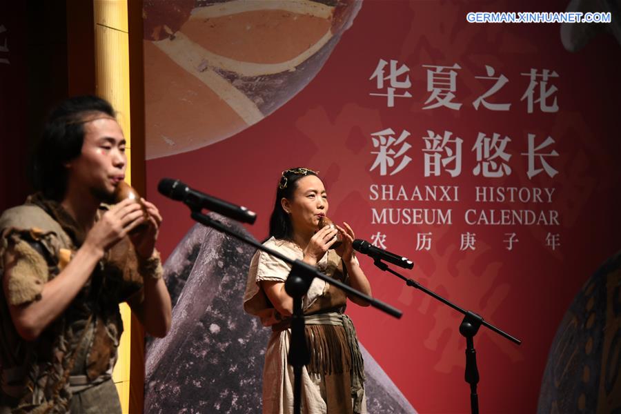 CHINA-SHAANXI-XI'AN-HISTORY MUSEUM-CALENDAR 2020-LAUNCH (CN)