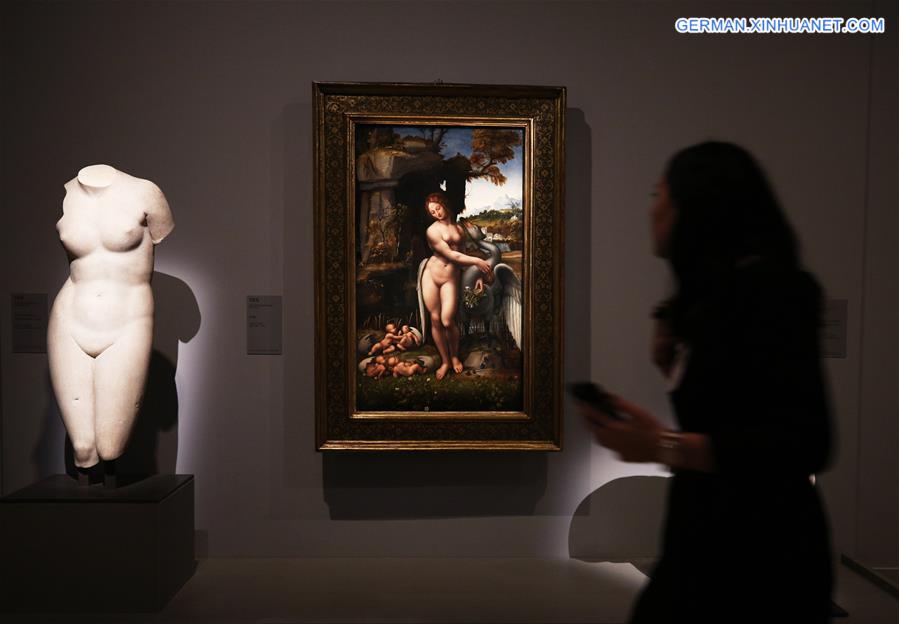 FRANCE-PARIS-LOUVRE MUSEUM-LEONARDO DA VINCI EXHIBITION