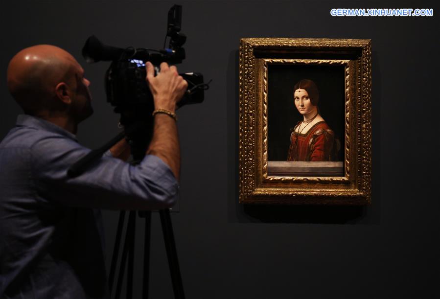 FRANCE-PARIS-LOUVRE MUSEUM-LEONARDO DA VINCI EXHIBITION