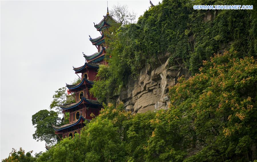 CHINA-CHONGQING-SHIBAOZHAI-SCENERY (CN)