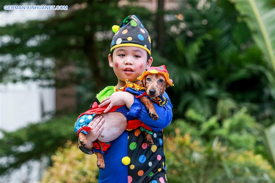 PHILIPPINES-QUEZON CITY-HALLOWEEN-CELEBRATION