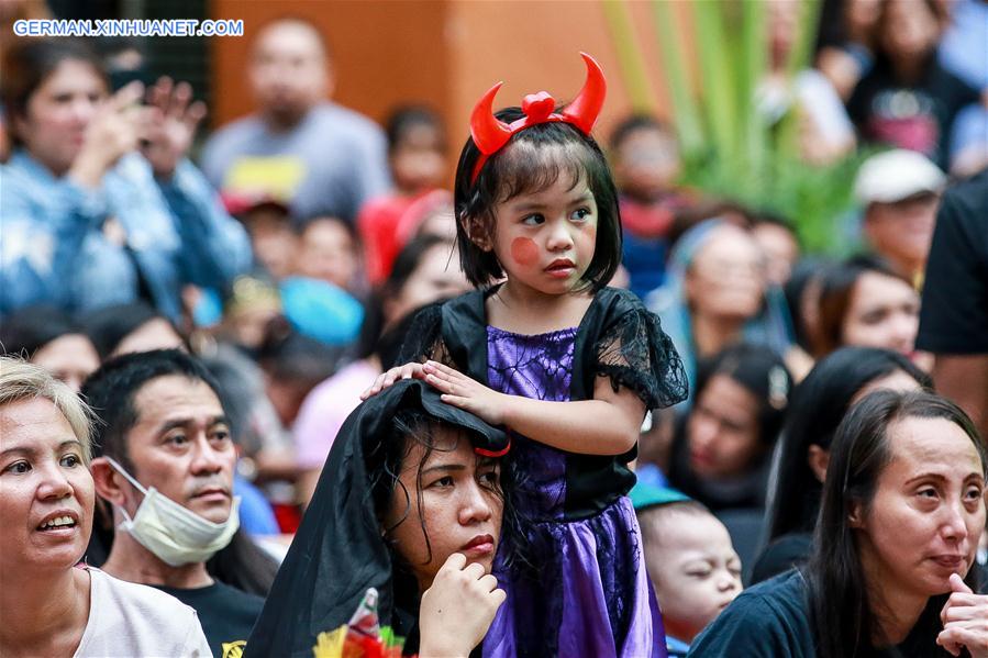 PHILIPPINES-QUEZON CITY-HALLOWEEN-CELEBRATION