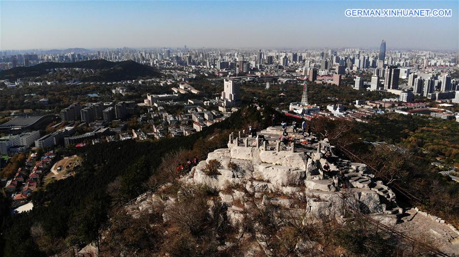 CHINA-SHANDONG-QIANFOSHAN MOUNTAIN-SCENERY (CN)