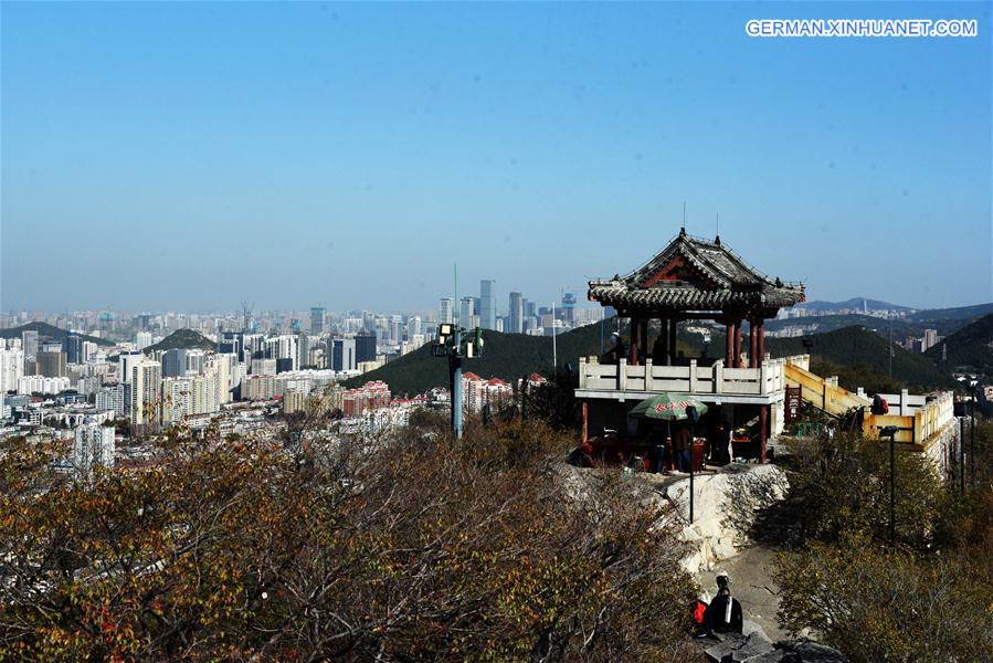 CHINA-SHANDONG-QIANFOSHAN MOUNTAIN-SCENERY (CN)