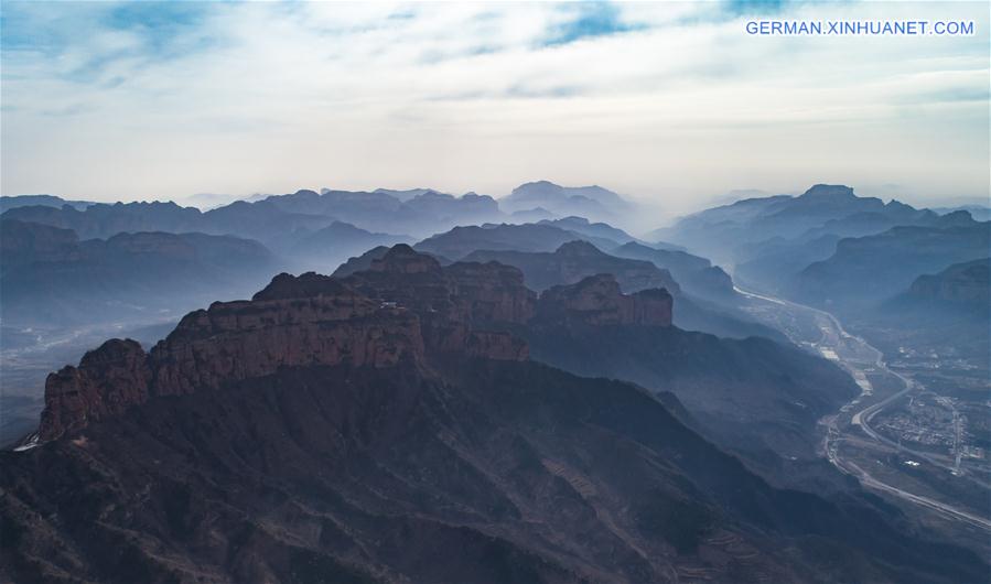 CHINA-HEBEI-HANDAN-SCENERY-AERIAL VIEW (CN)