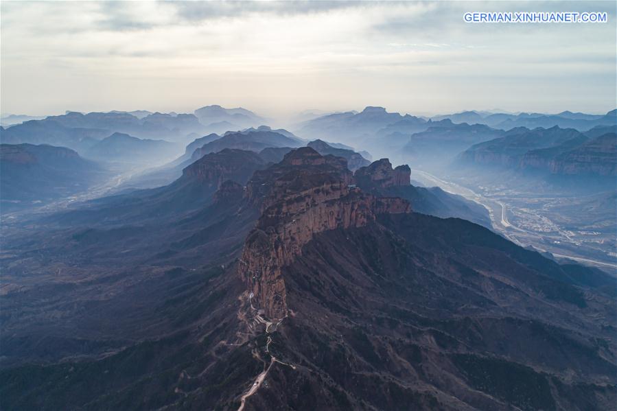 CHINA-HEBEI-HANDAN-SCENERY-AERIAL VIEW (CN)