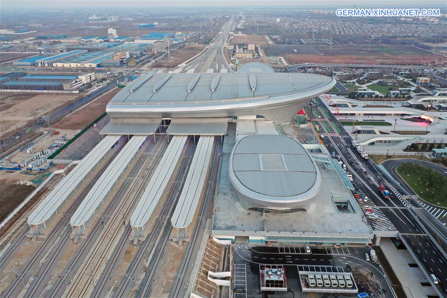 CHINA-SHANDONG-OLD REVOLUTIONARY BASE-HIGH-SPEED RAIL (CN)