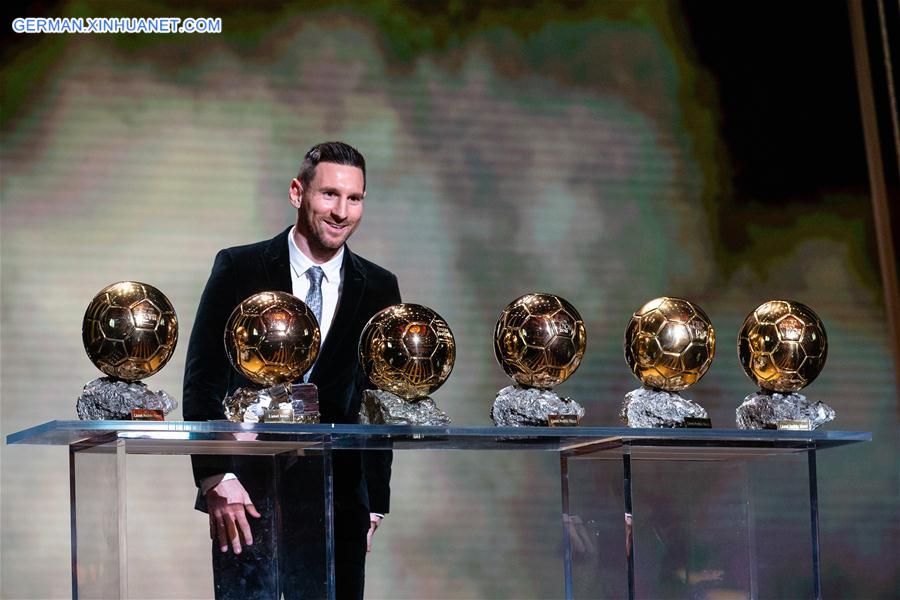 (SP)FRANCE-PARIS-SOCCER-BALLON D'OR 2019 AWARDS