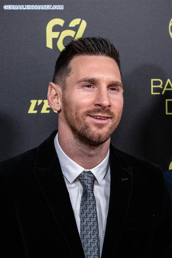 (SP)FRANCE-PARIS-SOCCER-BALLON D'OR 2019 AWARDS