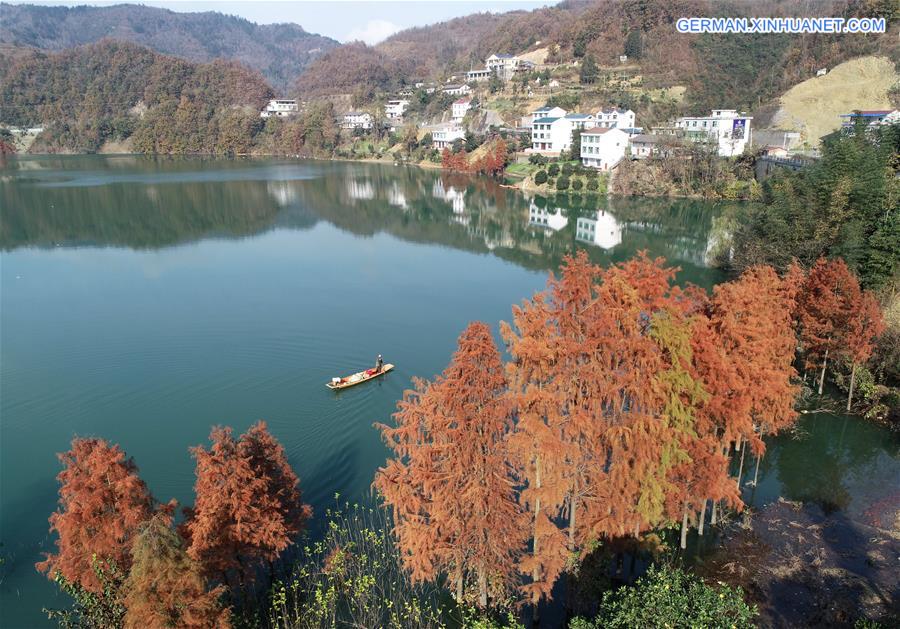 CHINA-SHAANXI-ANKANG-LAKE SCENERY (CN)