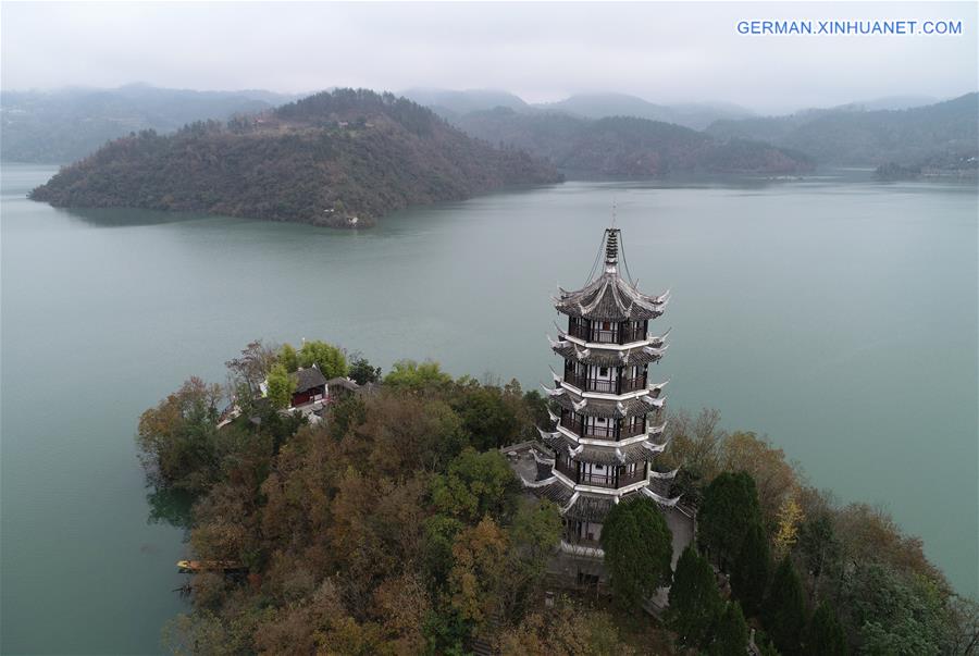 CHINA-SHAANXI-ANKANG-LAKE SCENERY (CN)