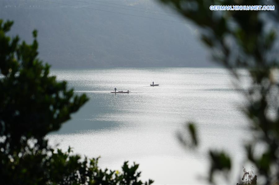 CHINA-SHAANXI-ANKANG-LAKE SCENERY (CN)