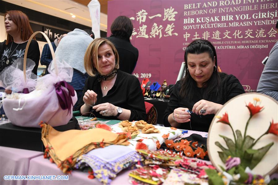 TURKEY-ISTANBUL-CHINA-INTANGIBLE CULTURAL HERITAGE-EXCHANGE
