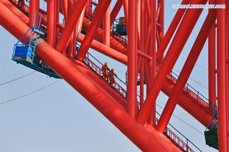 CHINA-GUANGXI-GUIGANG-THIRD PINGNAN BRIDGE-CONSTRUCTION (CN)