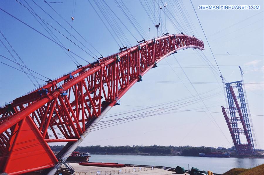 CHINA-GUANGXI-GUIGANG-THIRD PINGNAN BRIDGE-CONSTRUCTION (CN)