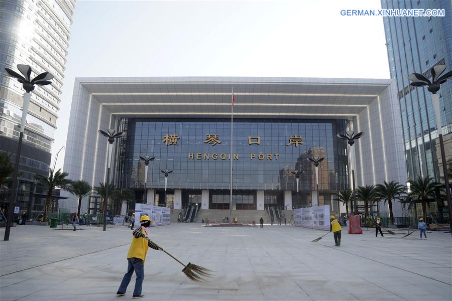 CHINA-GUANGDONG-ZHUHAI-HENGQIN PORT-CONSTRUCTION (CN)
