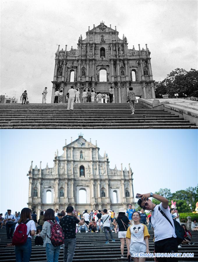 (MOMENTS FOREVER) CHINA-MACAO-PAST-PRESENT-CHANGES (CN)