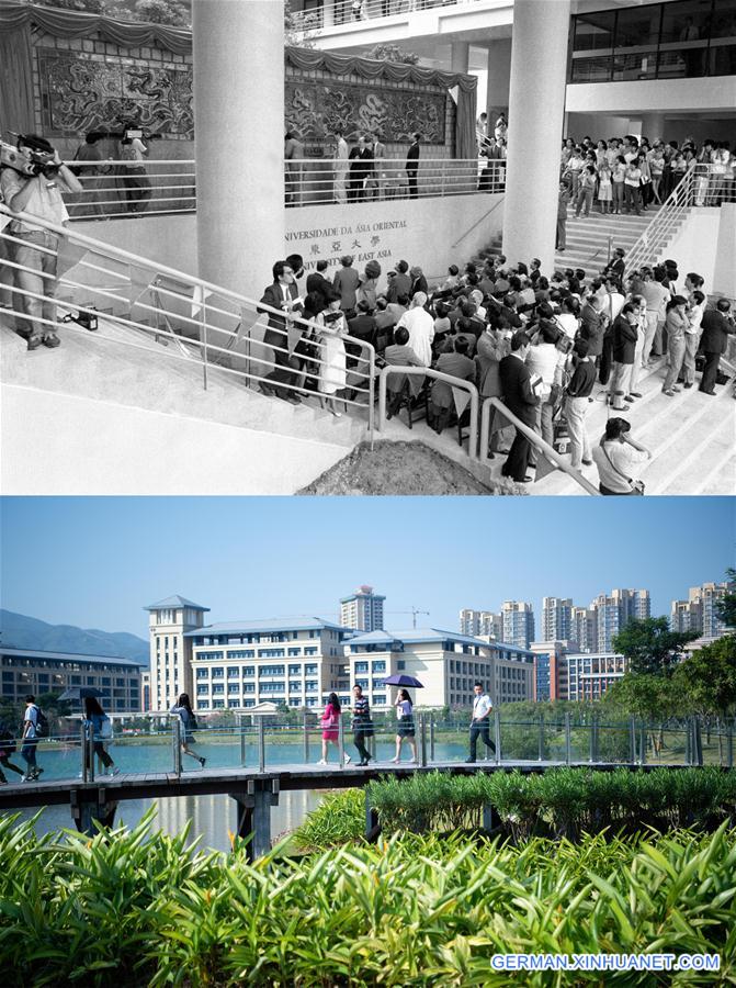 (MOMENTS FOREVER) CHINA-MACAO-PAST-PRESENT-CHANGES (CN)