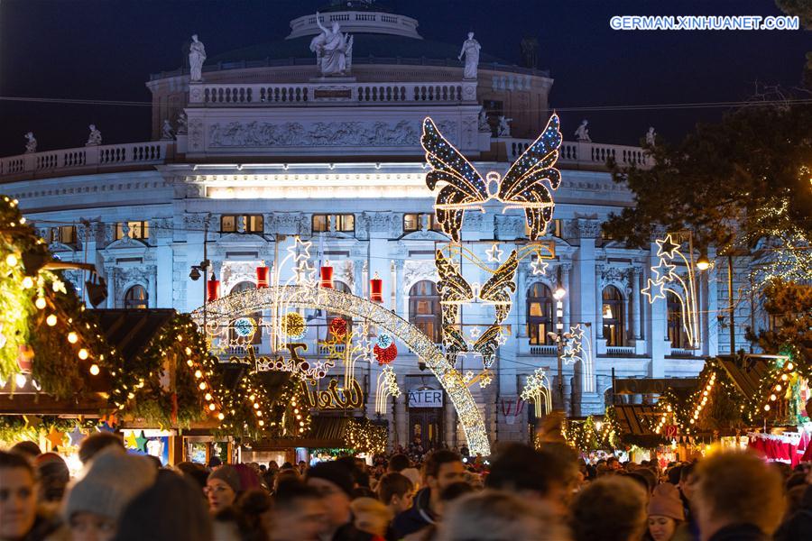 AUSTRIA-VIENNA-CHRISTMAS MARKET