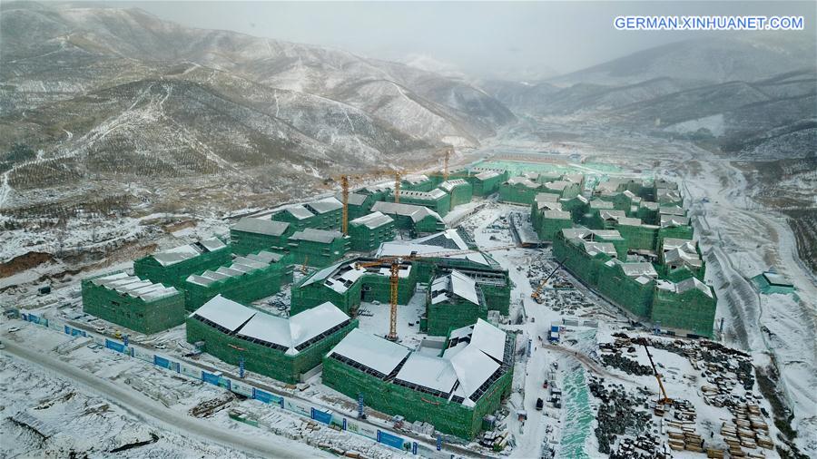 (SP)CHINA-CHONGLI-2022 WINTER OLYMPIC GAMES-CONSTRUCTION