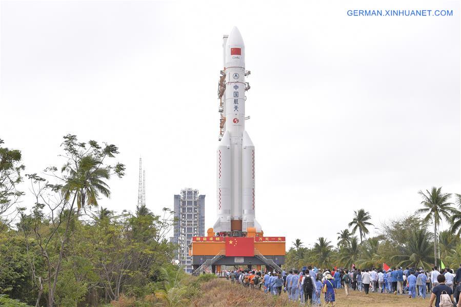 CHINA-HAINAN-CARRIER ROCKET-PREPARATION(CN)