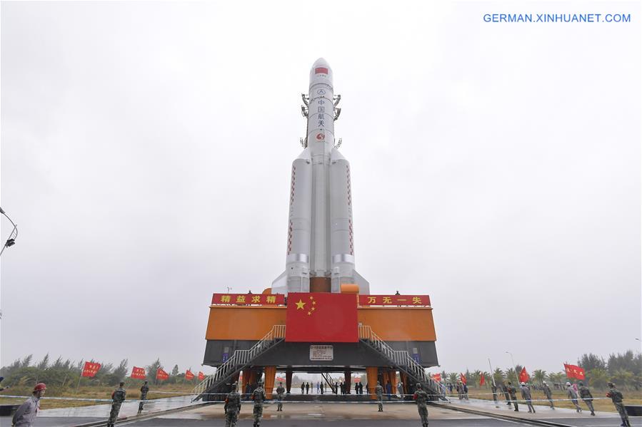 CHINA-HAINAN-CARRIER ROCKET-PREPARATION(CN)