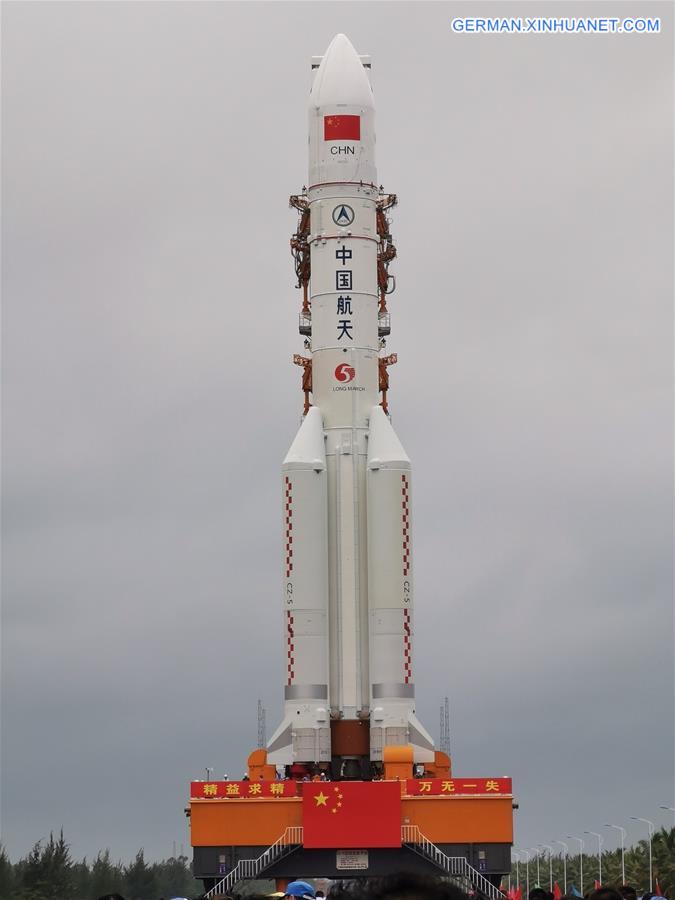 CHINA-HAINAN-CARRIER ROCKET-PREPARATION(CN)
