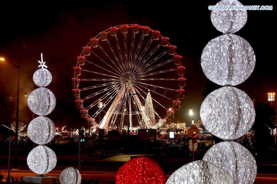 PORTUGAL-LISBON-CHRISTMAS SEASON-DECORATION