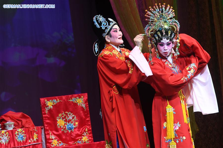 SINGAPORE-CHINESE NEW YEAR-CELEBRATIONS-OPERA