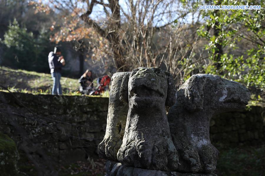 ITALY-BOMARZO-PARK OF MONSTERS