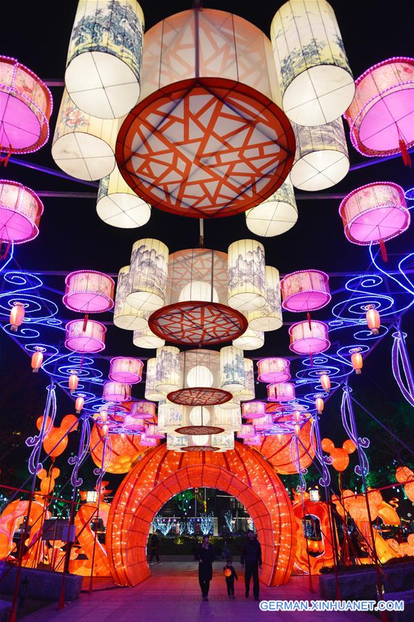 #CHINA-JIANGSU-SPRING FESTIVAL-NIGHT VIEW (CN)