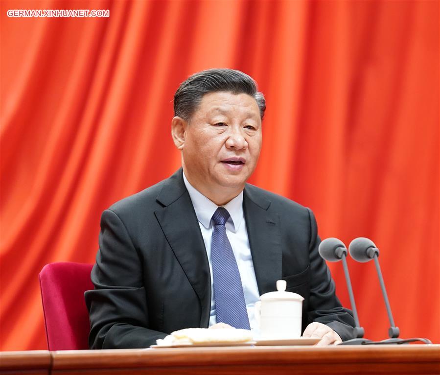 CHINA-BEIJING-XI JINPING-PLENARY SESSION OF 19TH CENTRAL COMMISSION FOR DISCIPLINE INSPECTION OF THE CPC (CN)