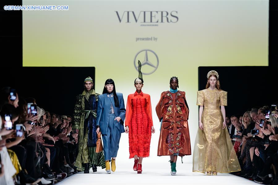 GERMANY-BERLIN-MERCEDES-BENZ FASHION WEEK-SOUTH AFRICAN DESIGNERS