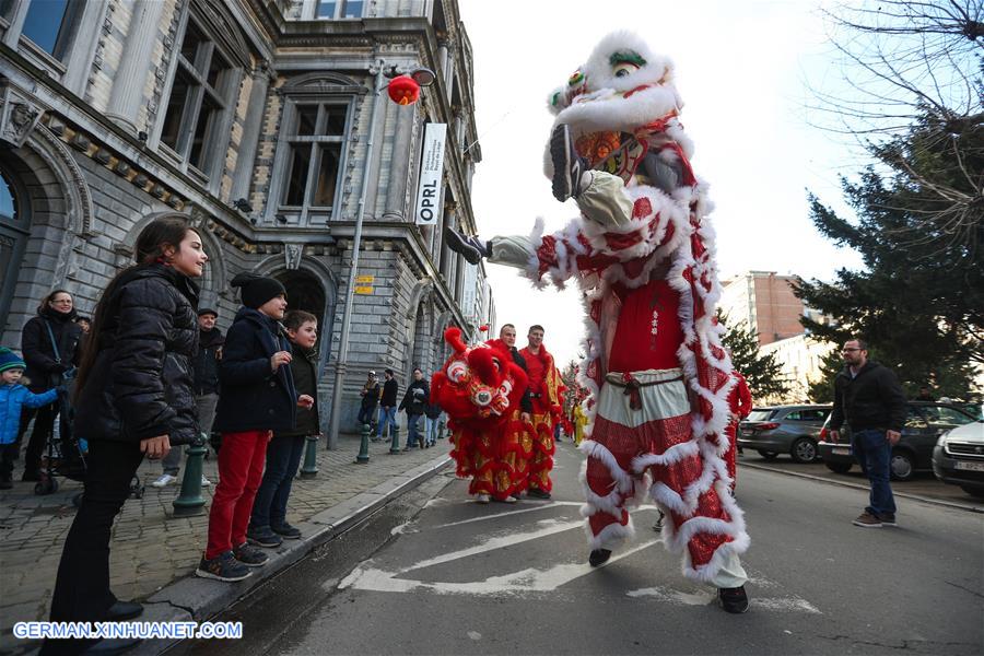 BELGIUM-LIEGE-CHINESE NEW YEAR FESTIVITIES