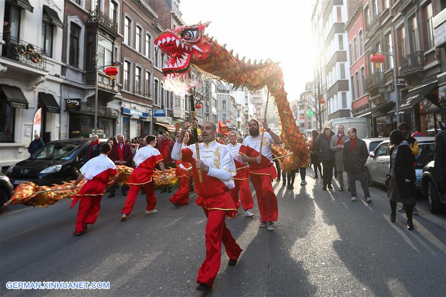 BELGIUM-LIEGE-CHINESE NEW YEAR FESTIVITIES