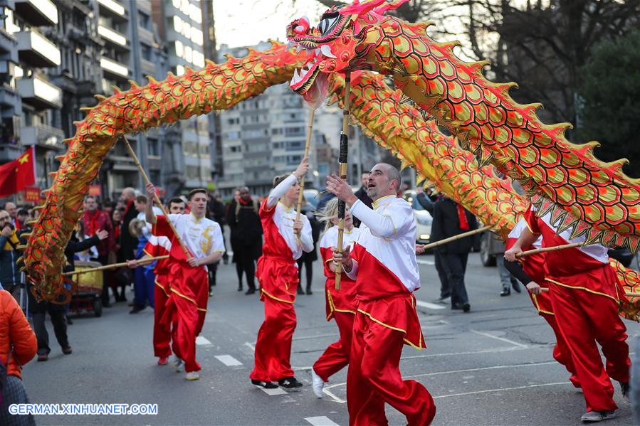 BELGIUM-LIEGE-CHINESE NEW YEAR FESTIVITIES