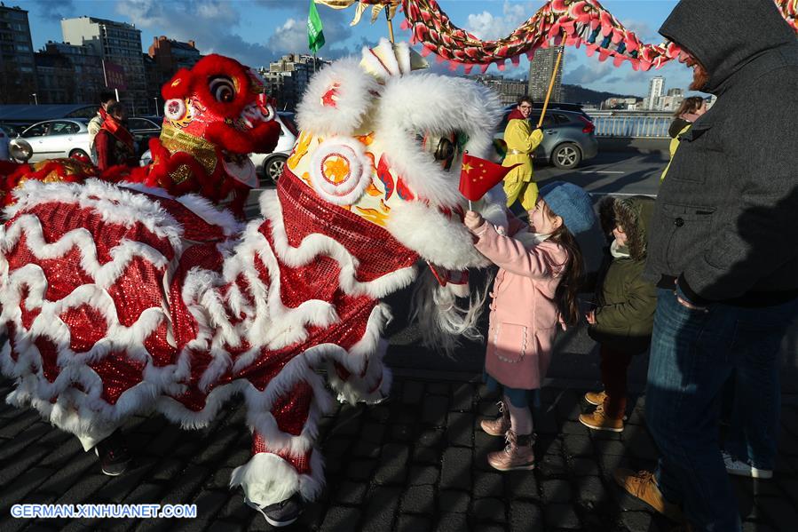 BELGIUM-LIEGE-CHINESE NEW YEAR FESTIVITIES