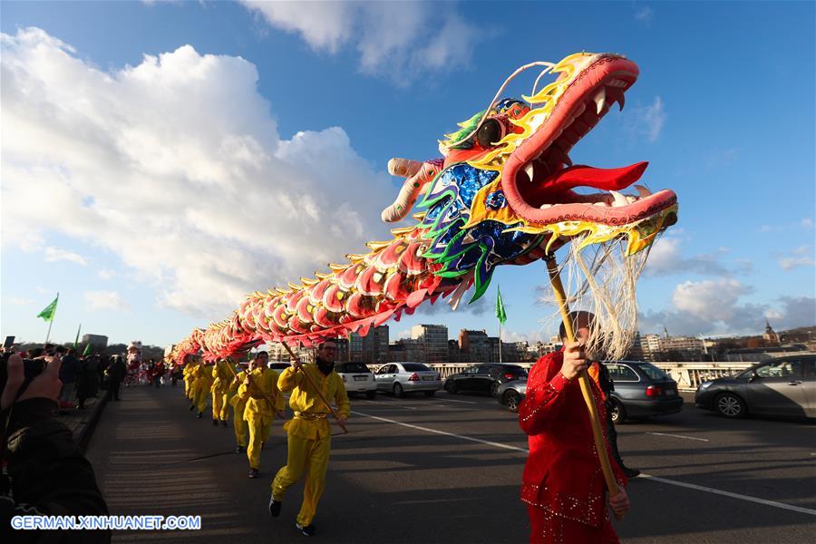 BELGIUM-LIEGE-CHINESE NEW YEAR FESTIVITIES