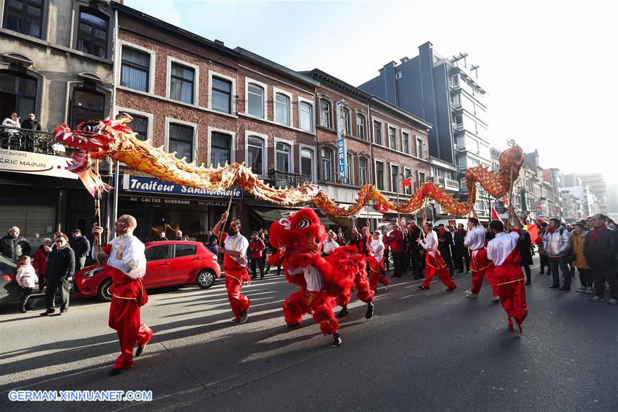 BELGIUM-LIEGE-CHINESE NEW YEAR FESTIVITIES